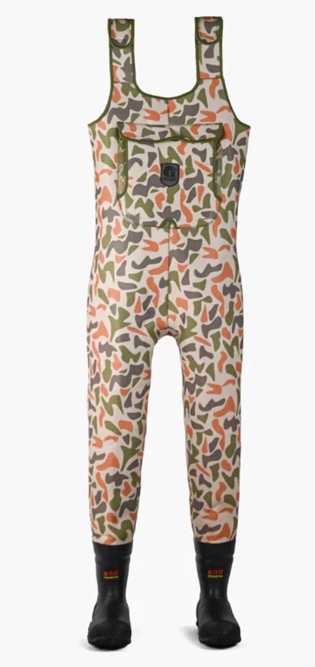 NEW GATOR WADERS men's old school retro waders in camo